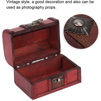 Pudełko do przechowywania biżuterii vintage 12cm [22050000533]